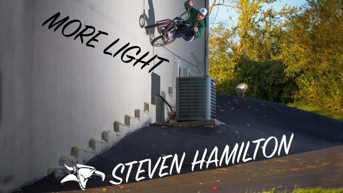 STEVEN HAMILTON – ‘MORE LIGHT’ – ANIMAL BIKES | DIG BMX