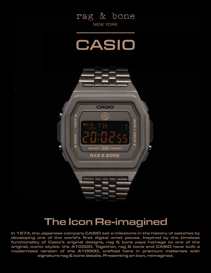 CASIO VINTAGE X RAG & BONE