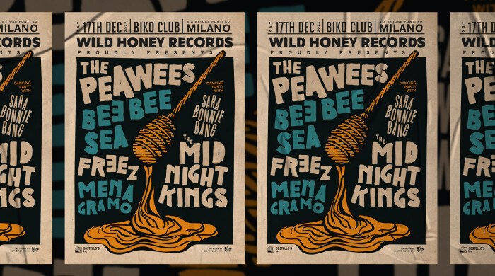Wild Honey Records festeggia 15 anni di attività con una festa di Natale! / Peawees, Bee Bee Sea, Menagramo…