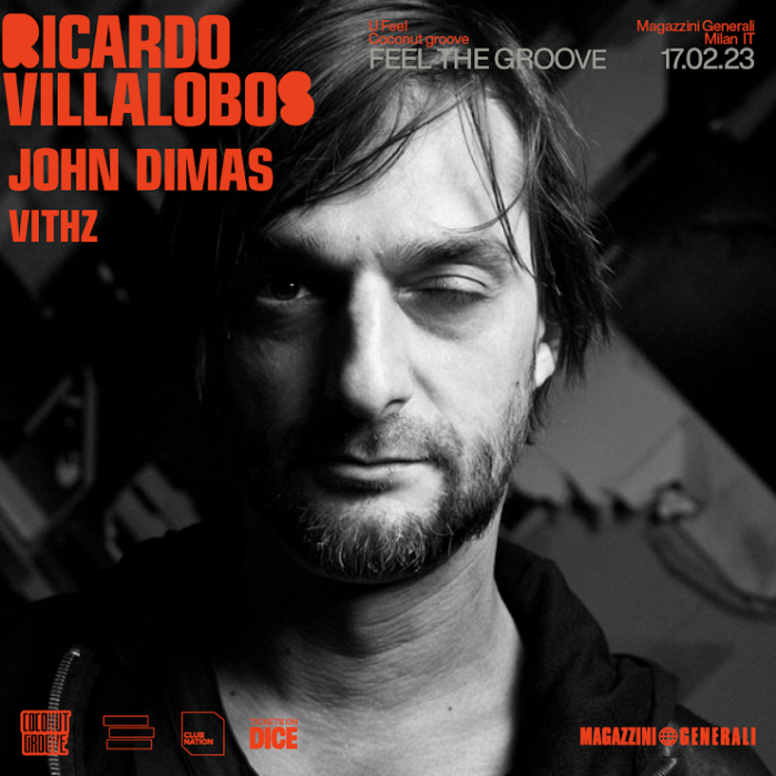 MAGAZZINI GENERALI PRESENTA RICARDO VILLALOBOS VENERDÌ 17 FEBBRAIO 2023