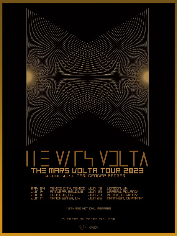 THE MARS VOLTA ANNOUNCE RUN OF EUROPEAN TOUR DATES