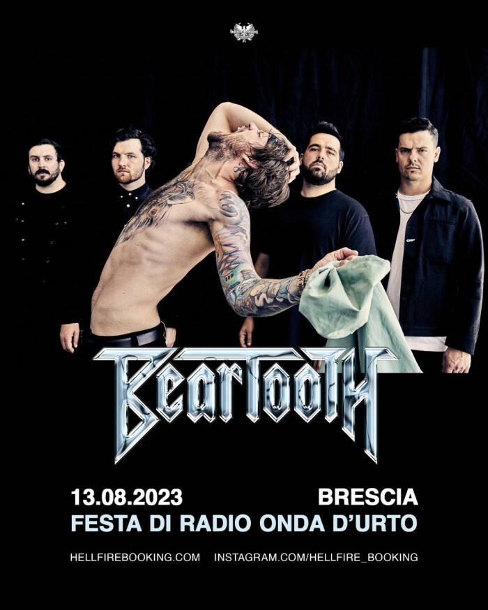 Beartooth: in Italia in estivo!