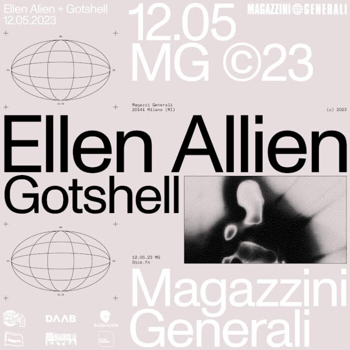 ELLEN ALLIEN – LA DJ E PRODUCER BERLINESE AI MAGAZZINI GENERALI VENERDÌ 12 MAGGIO 2023