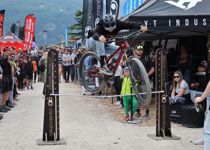 Crankbrothers x YT Industries bunny hop challenge @ Bike Fest, Riva Del Garda (Tn) – photorecap