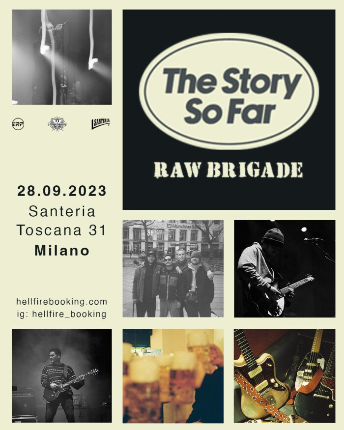 Raw Brigade + The Story So Far a settembre!