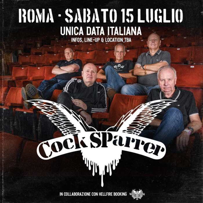Cock Sparrer in Italia!