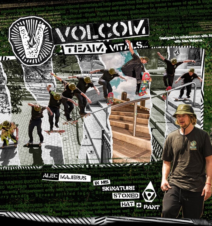 Volcom Skate Team Vitals feat. Alec Majerus