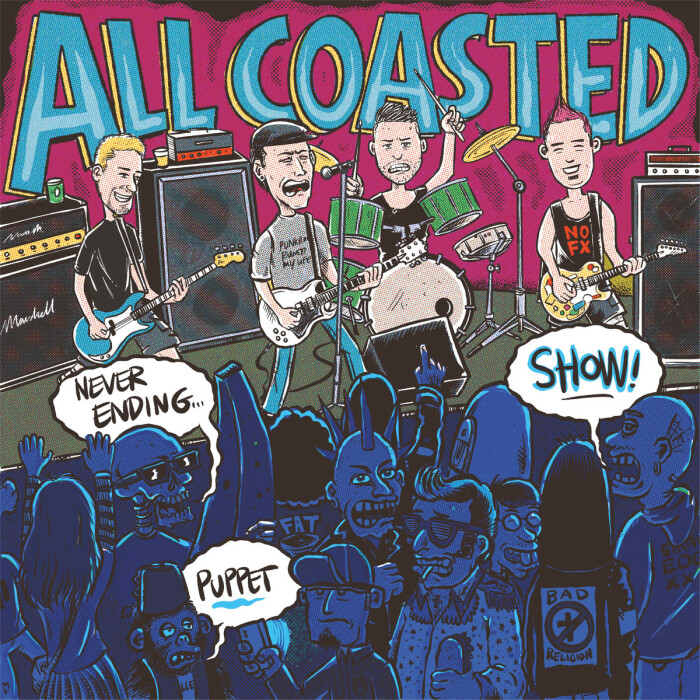 All Coasted, il nuovo EP ‘Never Ending Puppet Show’