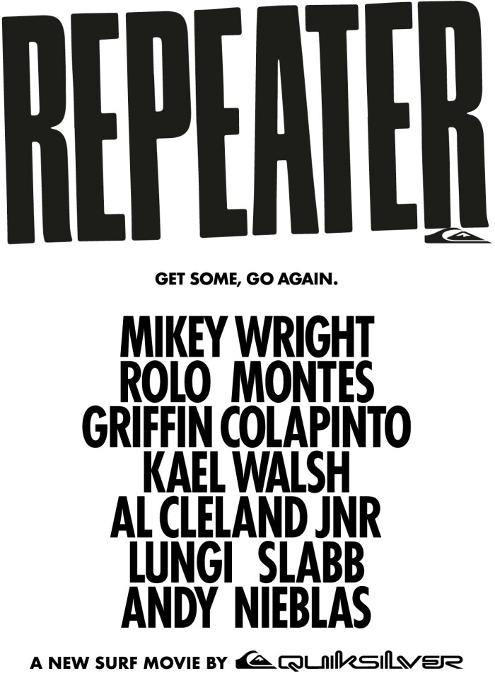 ‘REPEATER’: A QUIKSILVER SURF FILM | JULY 29 2023