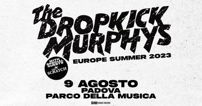 DROPKICK MURPHYS: LA BAND DI BOSTON LIVE A PADOVA MERCOLEDI’