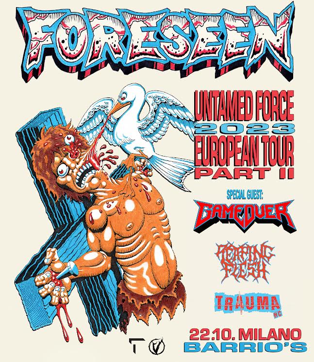 Foreseen: una data a Milano a Ottobre // Escuela Grind 25 settembre