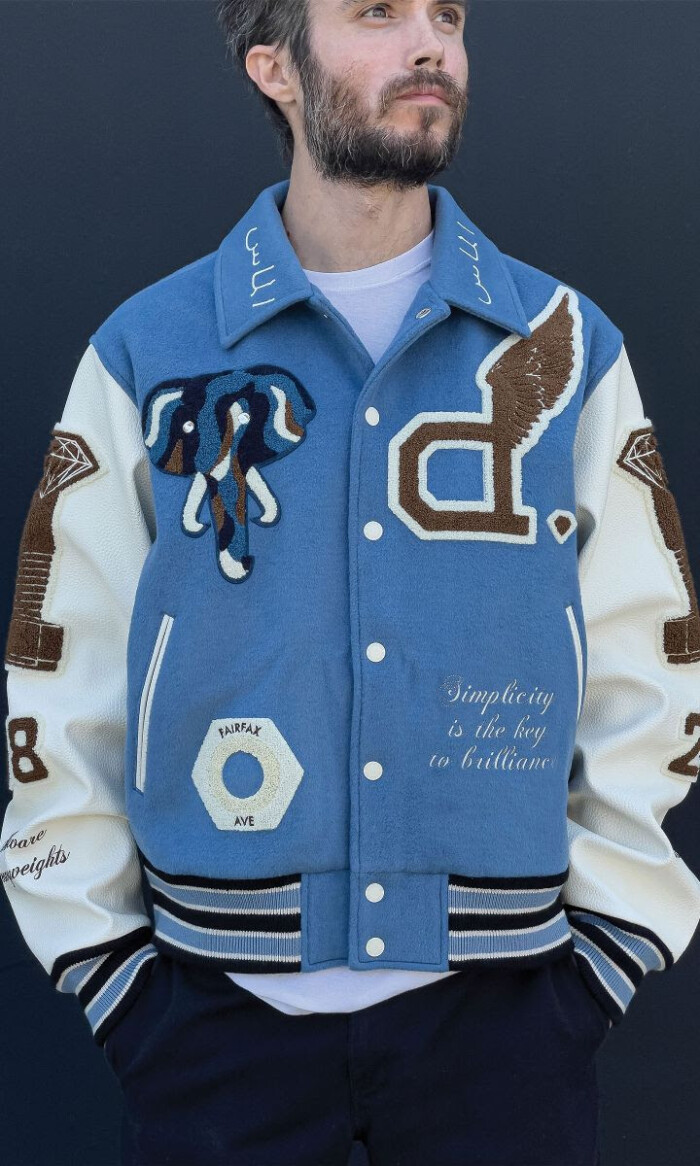 Diamond 25th Anniversary varsity jacket