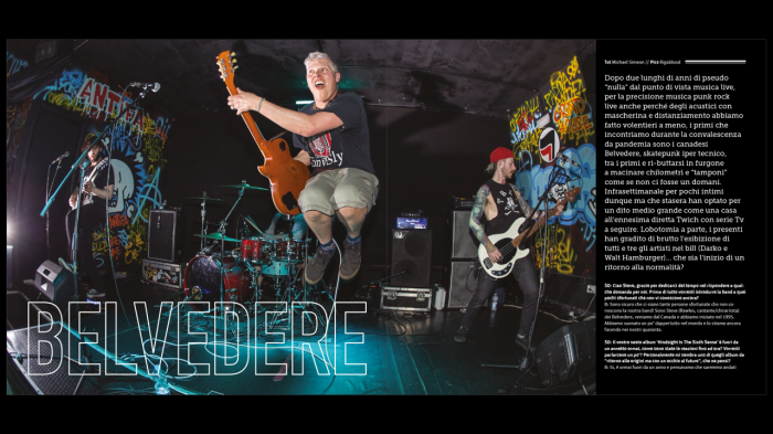 Long-Running Canadian punk band Belvedere reveals 1st West Coast US dates in over 20 years