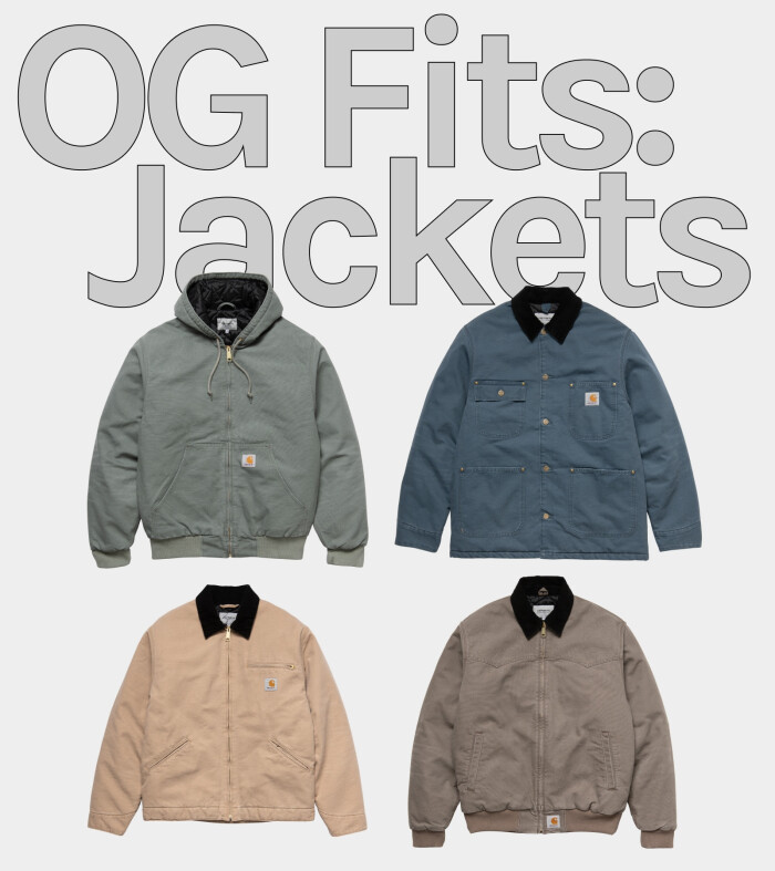 Carhartt WIP OG Fits: Jackets