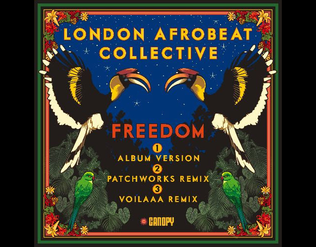 London Afrobeat Collective pubblicano il nuovo singolo ‘Freedom’ con remix di Patchworks / Voilaaa