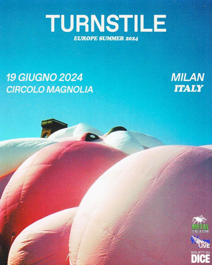 Turnstile 19.06 al Circolo Magnolia (MI), un’unica data in Italia