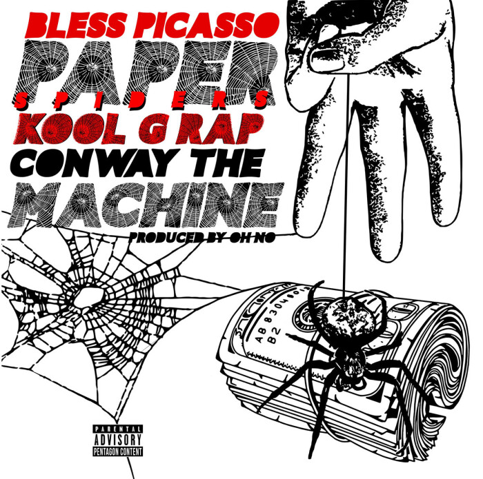 Bless Picasso ft. Kool G Rap & Conway ‘Paper Spiders’ (prod. by Oh No)