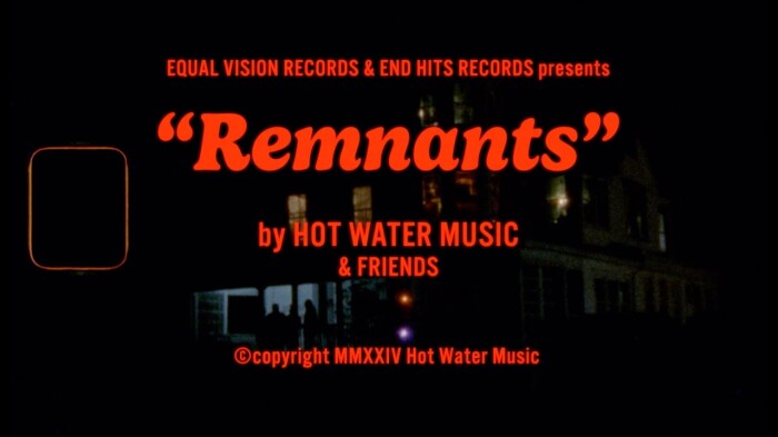 Hot Water Music – ‘Remnants’ (Official Music Video) + ‘Fences’ feat. Thrice