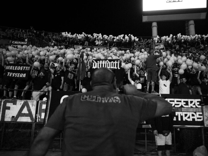 Lower Block // Catania FC ULTRAS