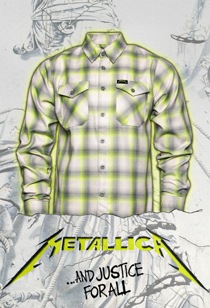 Dixxon // Metallica: ‘…And Justice For All’ Flannel