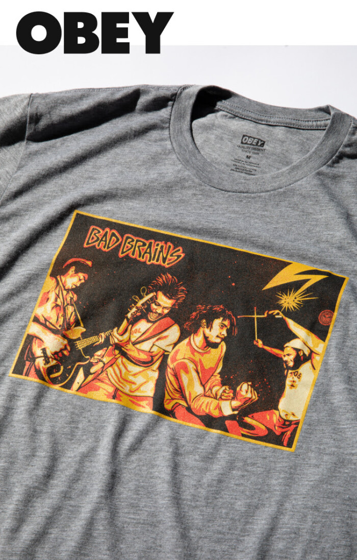 BAD BRAINS X GLEN E. FRIEDMAN X OBEY CLOTHING
