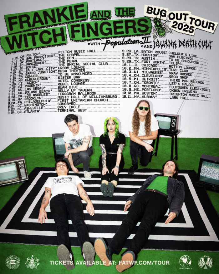 INFLUENTIAL LA PSYCHEDELIC PUNK ROCKERS FRANKIE AND THE WITCH FINGERS  SHARE NEW SINGLE ‘DEAD SILENCE’ WITH OFFICIAL MUSIC VIDEO